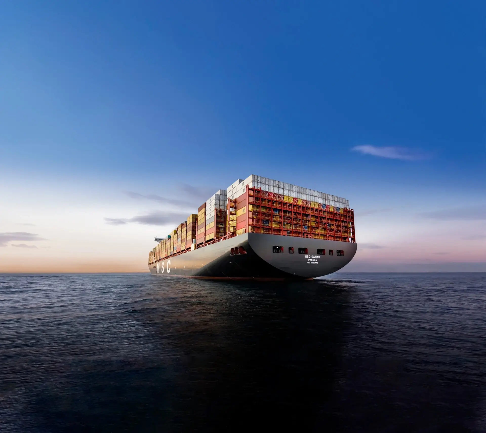 how to ship container from china port to india port